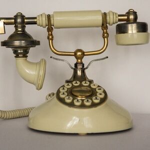 Vintage rotary Phone. Vintage Phone Columbia Telecom